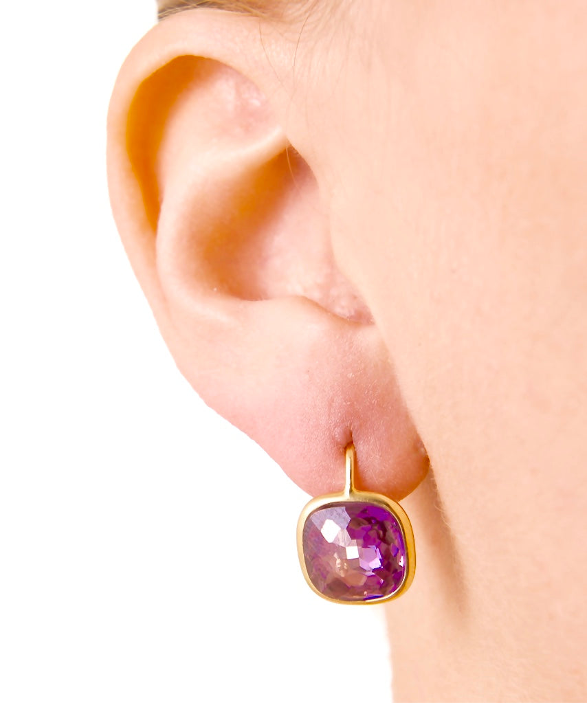 Claires Earring purple