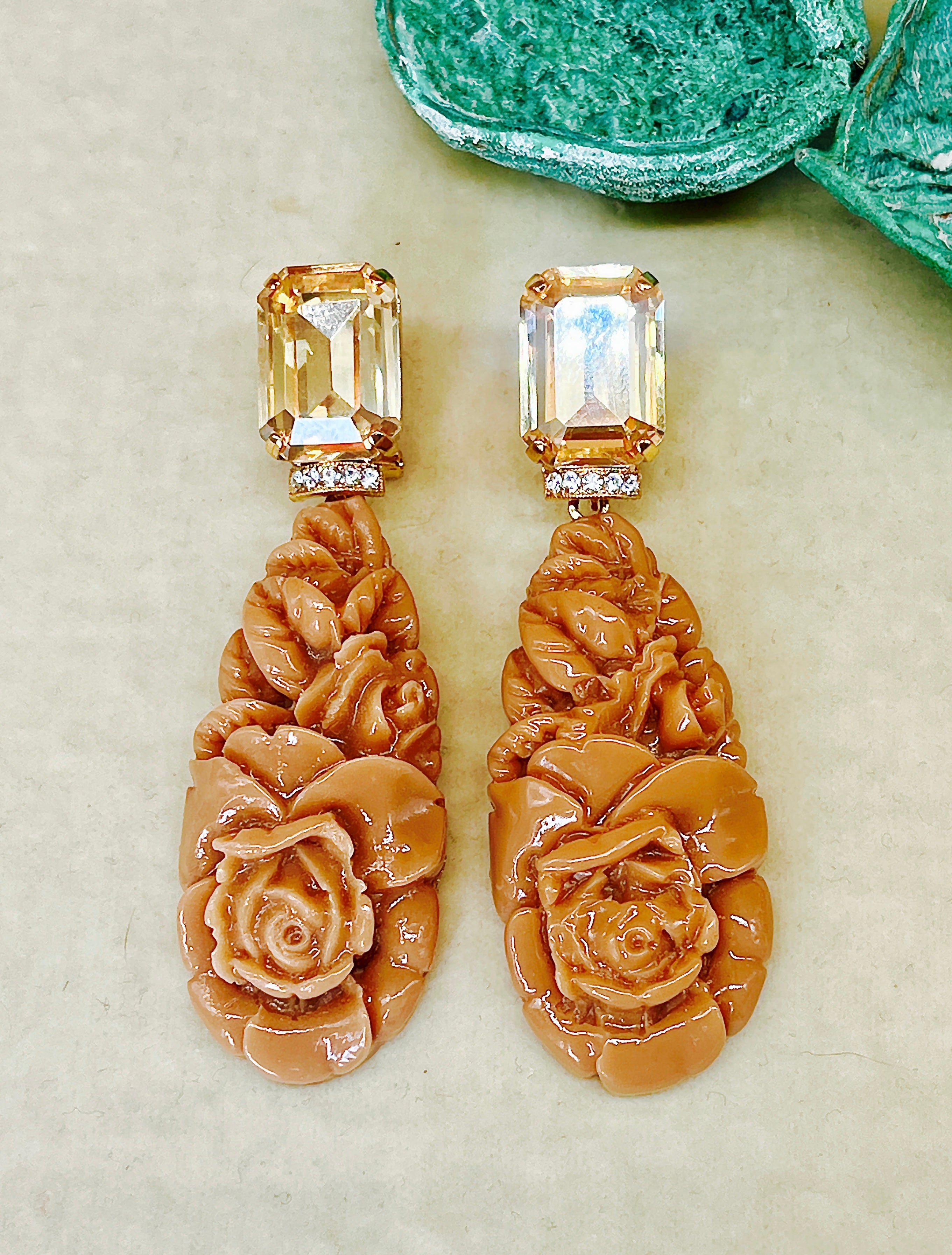 Caramel Earring