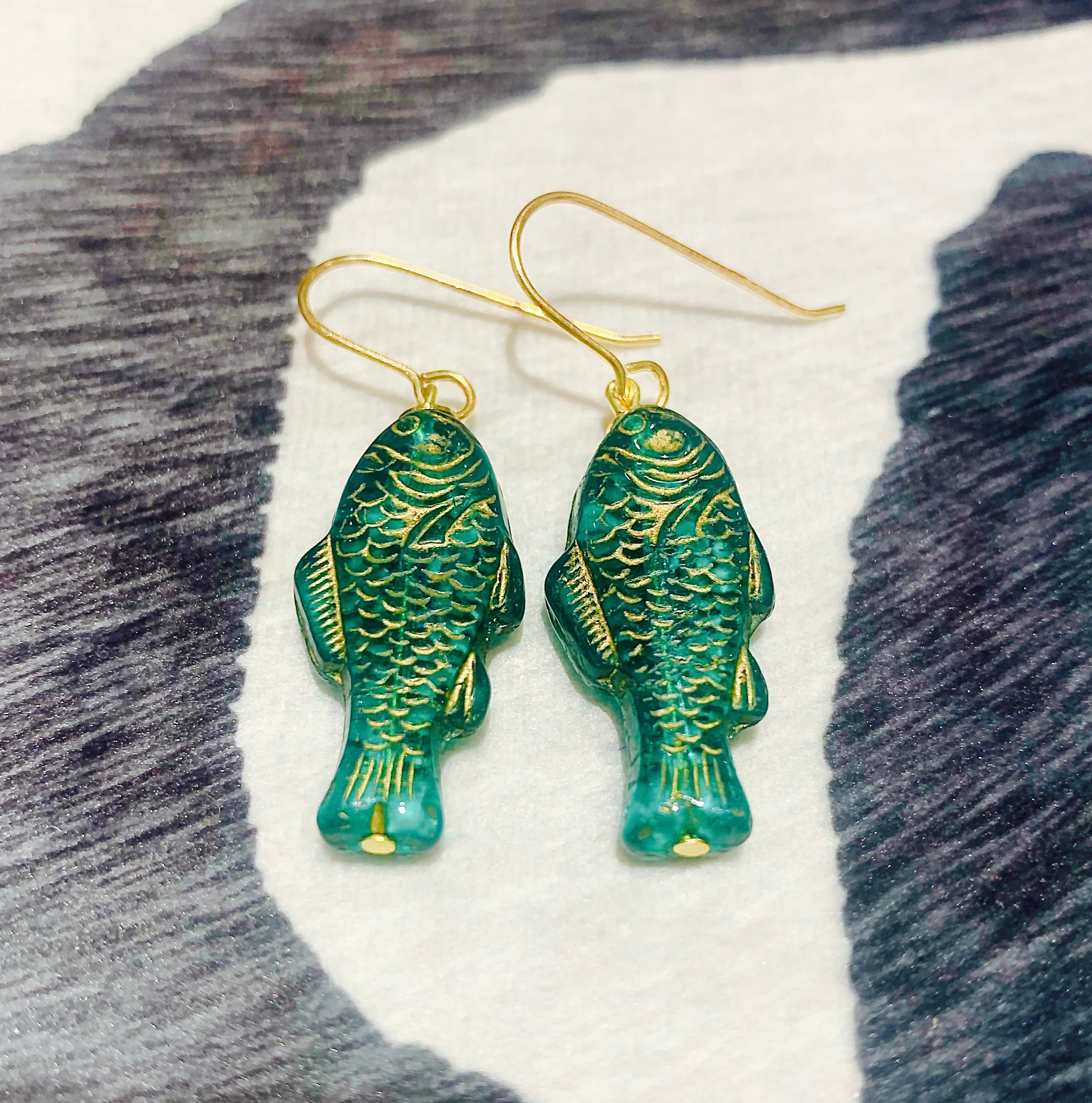 Lucky Fish Earring