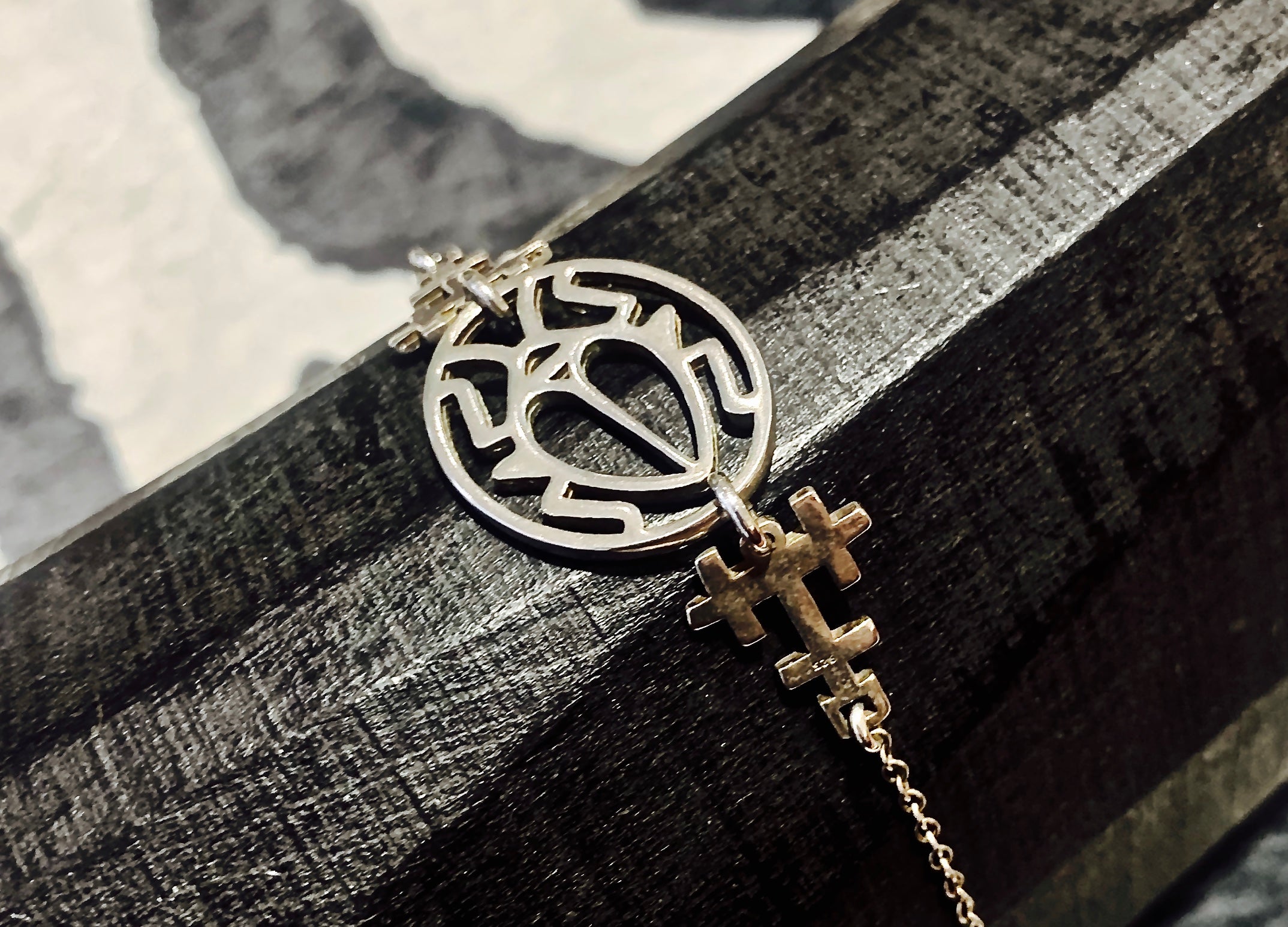 Silver Beetle Lucky Bracelet