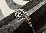 Silver Beetle Lucky Bracelet